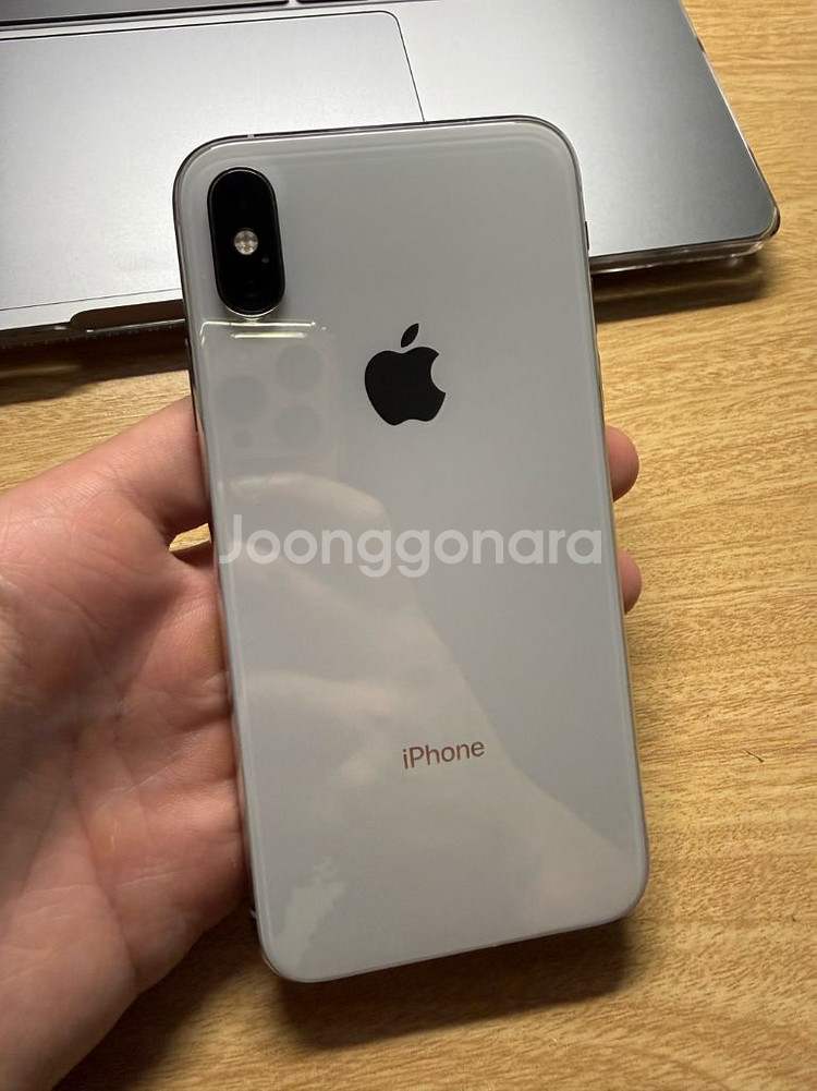 아이폰XS 실버 256GB 배터리성능100%--0