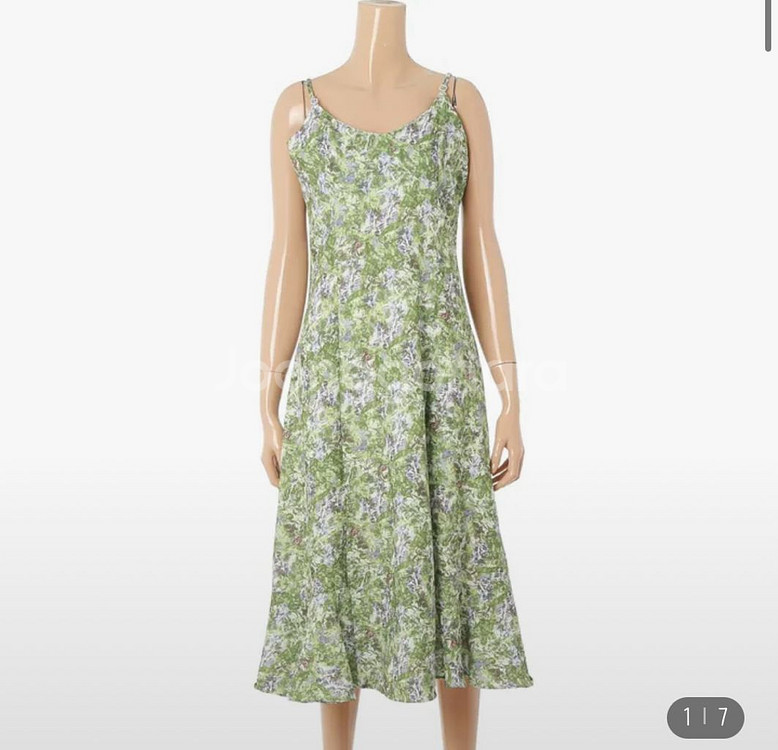 an.f.z 플라워 패턴 나시 원피스--0