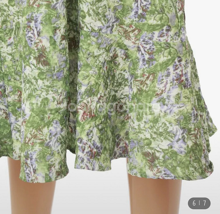 an.f.z 플라워 패턴 나시 원피스--2