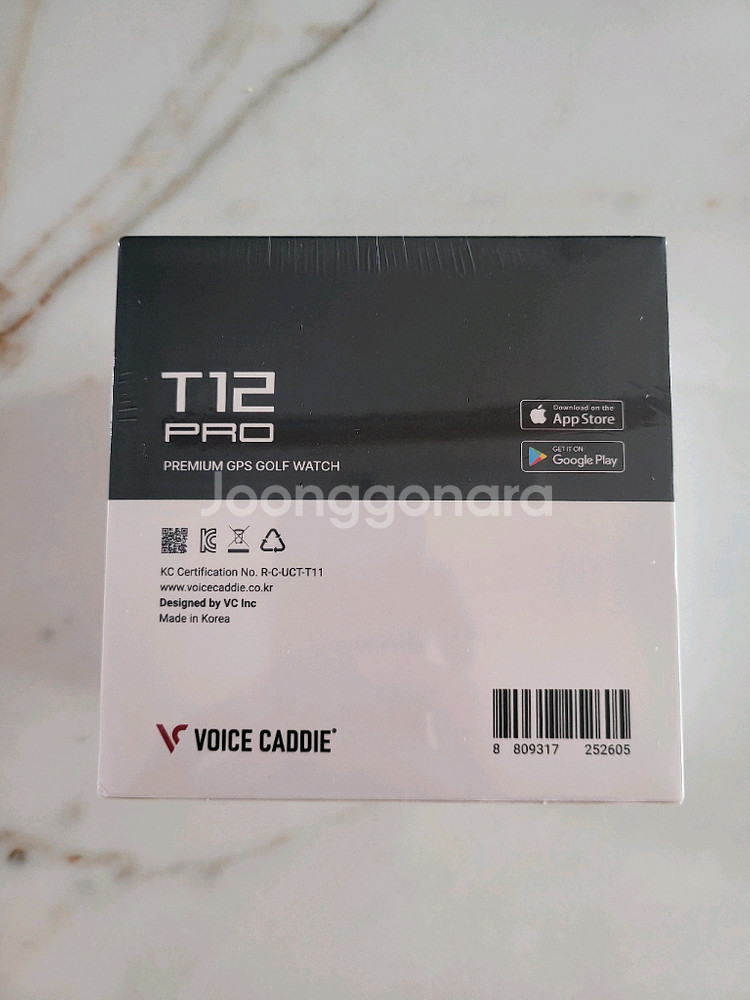보이스캐디 정품 T12 프로 골프 워치--1