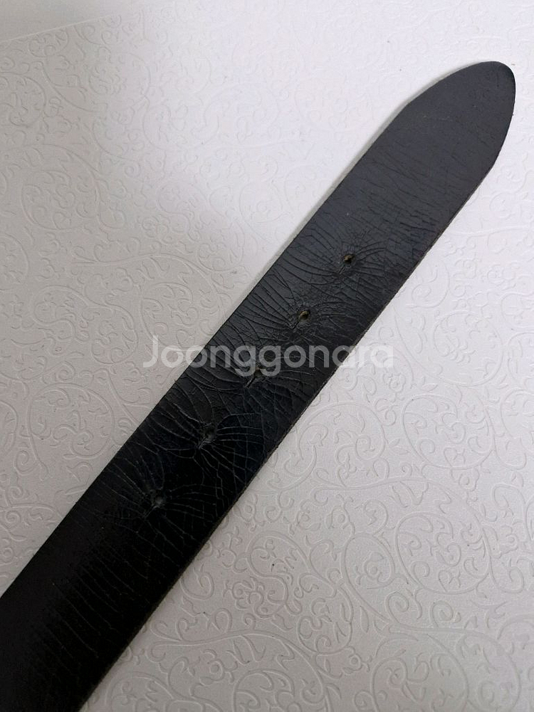 돌체앤가바나 통가죽벨트 정품--2