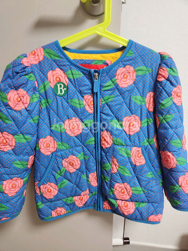 베베드피노 장미 퀼팅 자켓--0