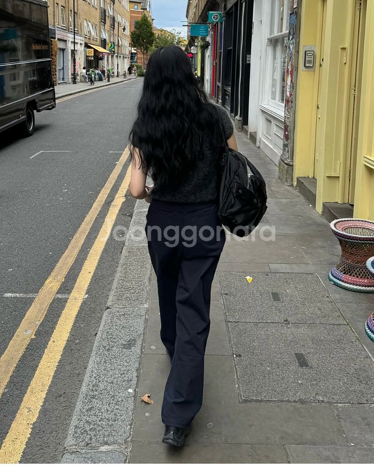 바이무드 시그니처팬츠 빈티지네이비--0