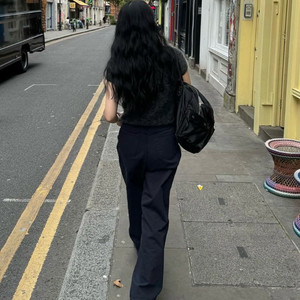 바이무드 시그니처팬츠 빈티지네이비