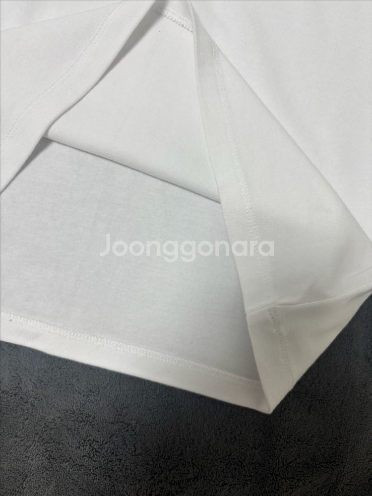 후아유 흰색 화이트 크롭티 반팔--2