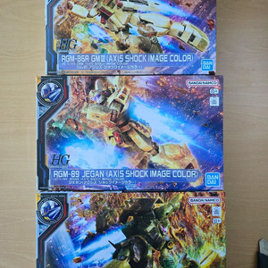 택포)HG 사이드F한정 엑시즈 쇼크 이미지컬러 3종 팜