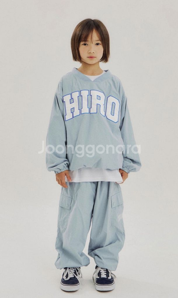 히로 아플리케셋업 그레이 130--3