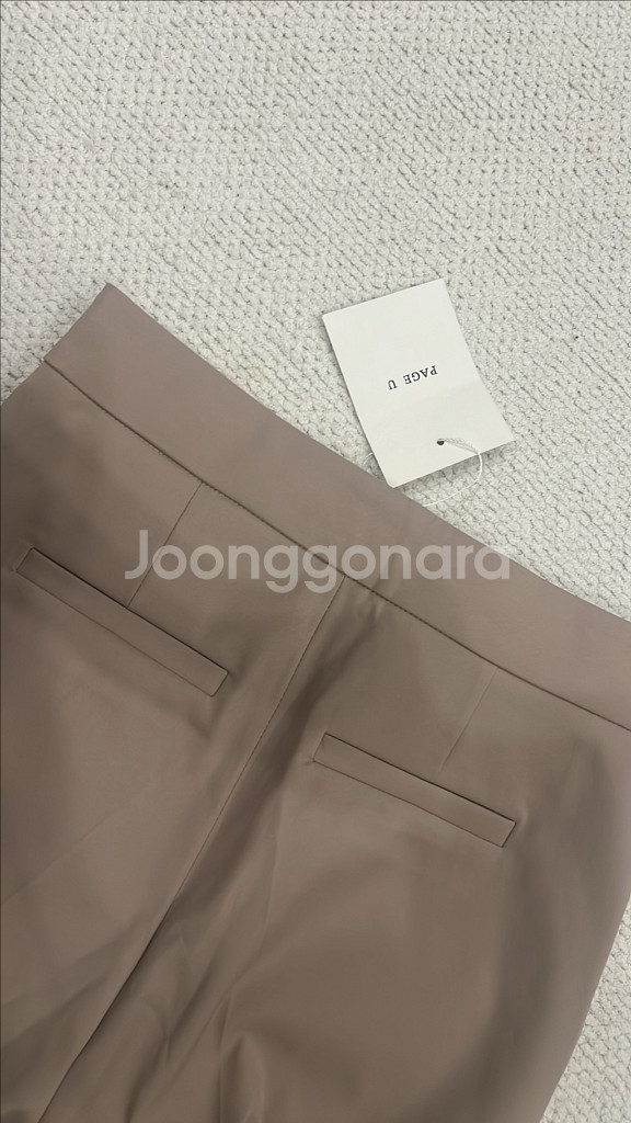 페이지유 에르팬츠 s 베이지--4