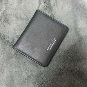 에이블리 무지 카드 반지갑 블랙 검은색