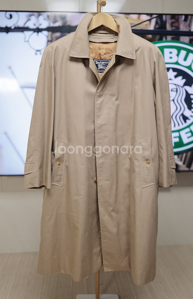 Burberrys 블루라벨 코트 희소 내피형 L~XL--0