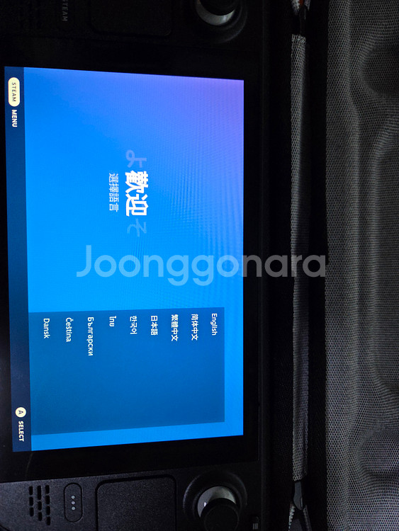 스팀덱 LCD 512 + sd카드 512기가 판매합니다--0