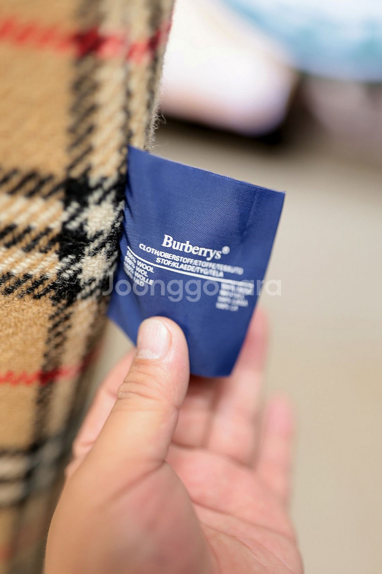 Burberrys 블루라벨 코트 희소 내피형 L~XL--4
