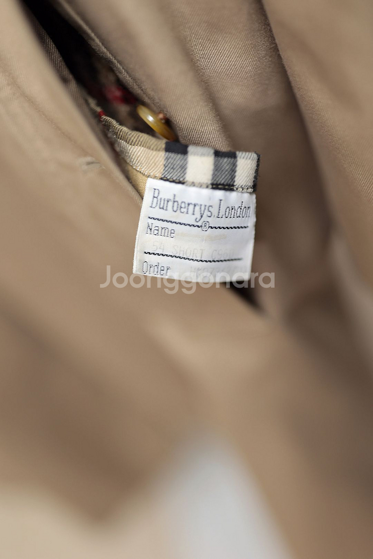 Burberrys 블루라벨 코트 희소 내피형 L~XL--5