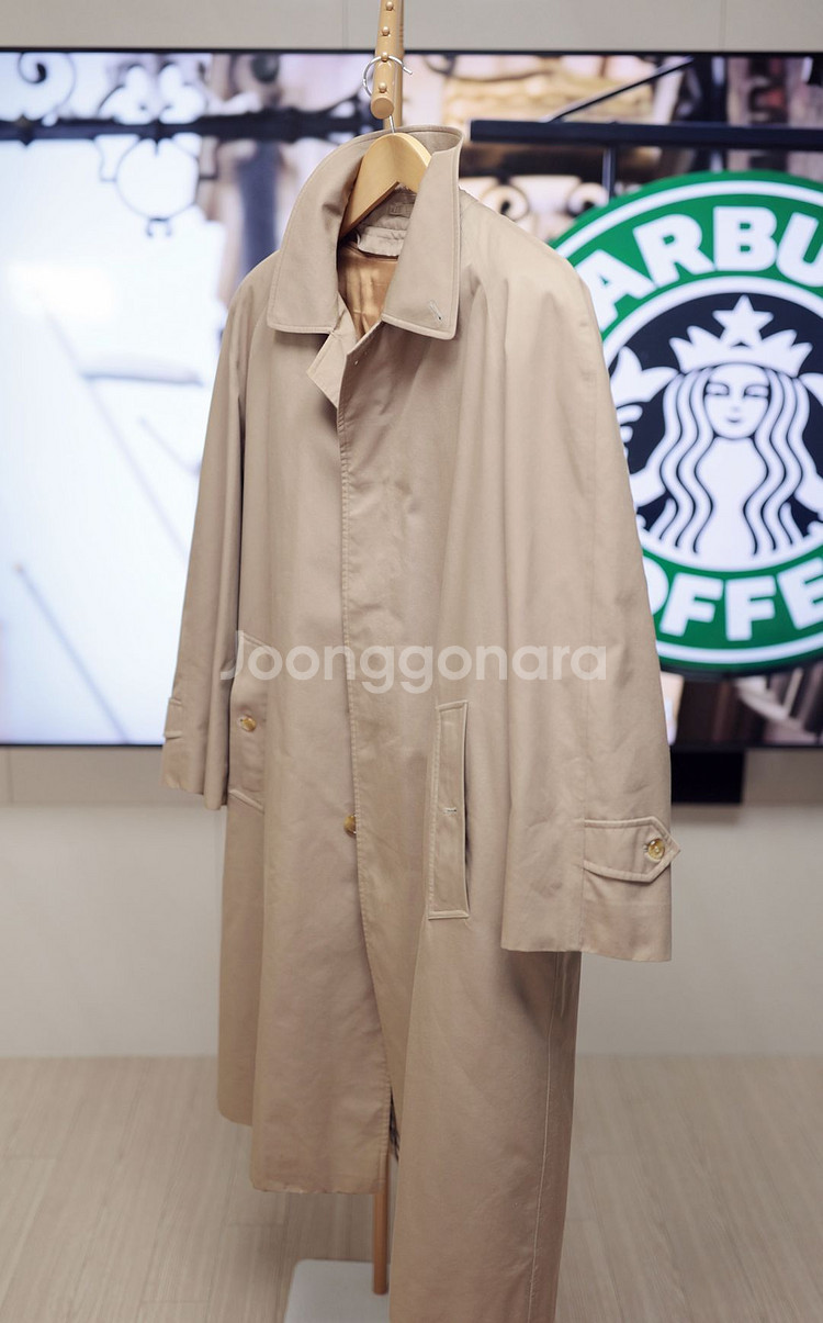 Burberrys 블루라벨 코트 희소 내피형 L~XL--6