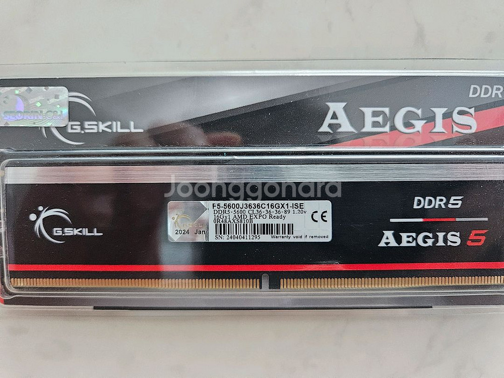 G.SKILL DDR5-5600 16g 램--1