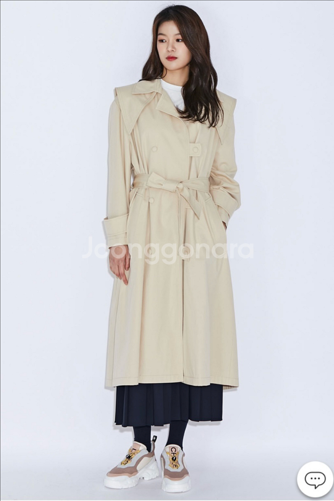 [럭키슈에뜨]가방 장식 트렌치코트 자켓 점퍼 가디건--0