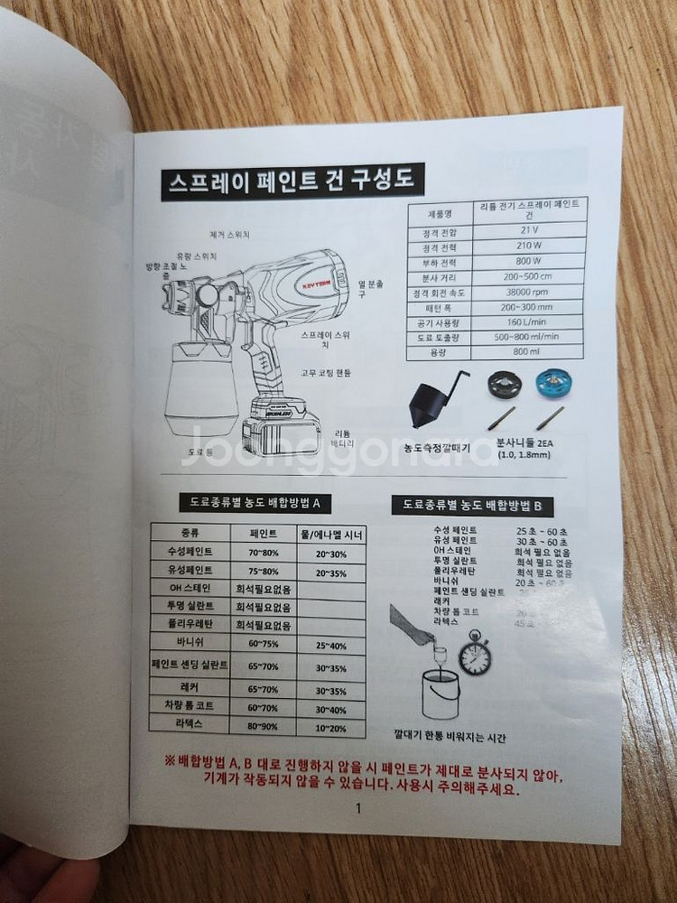 KET-M001키텀 자동 스프레이 페인트건입니다--2