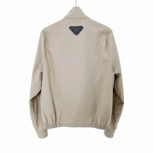 [50] 프라다 삼각로고 남성 백로고 코튼 블루종 자켓