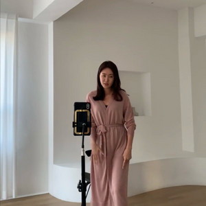 시에 롱 가디건