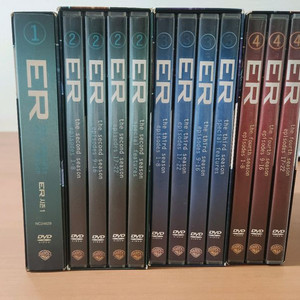 DVD ER 시즌1~4 소장용 DVD
