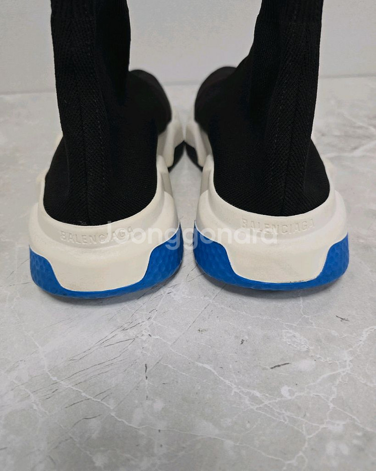 발렌시아가 스피드러너 스니커즈 신발 블루 41사이즈--4