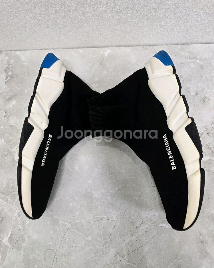 발렌시아가 스피드러너 스니커즈 신발 블루 41사이즈--3