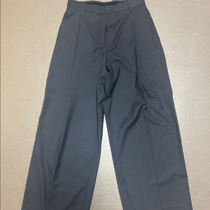 [S]시그니처 원턱 와이드 슬랙스 그레이