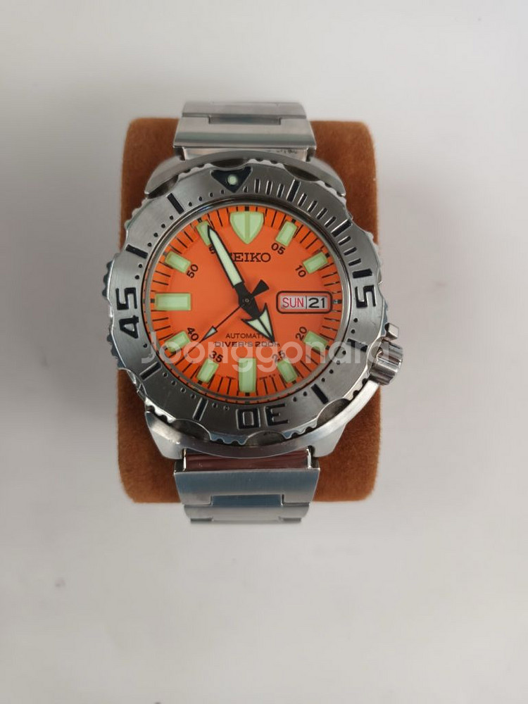 세이코 오렌지 몬스터 다이브 시계--0