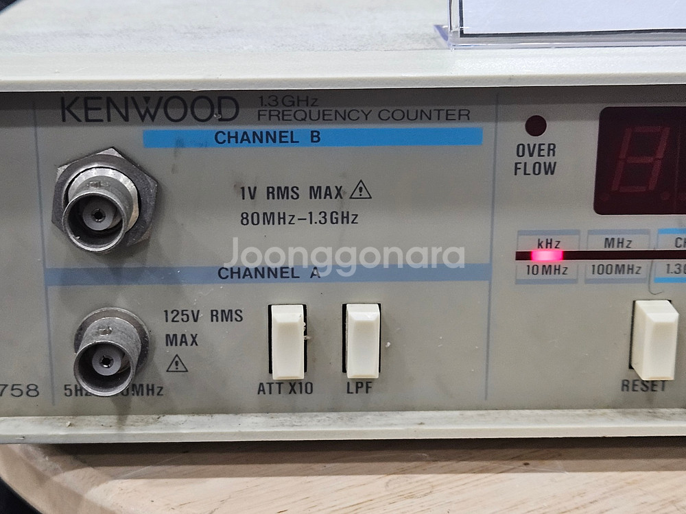 KENWOOD FC-758 13GHZ Frequency--3