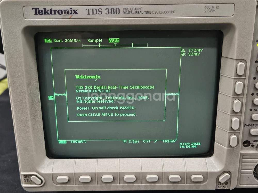 Tektronix TDS380 스코프 중고 계측기--1