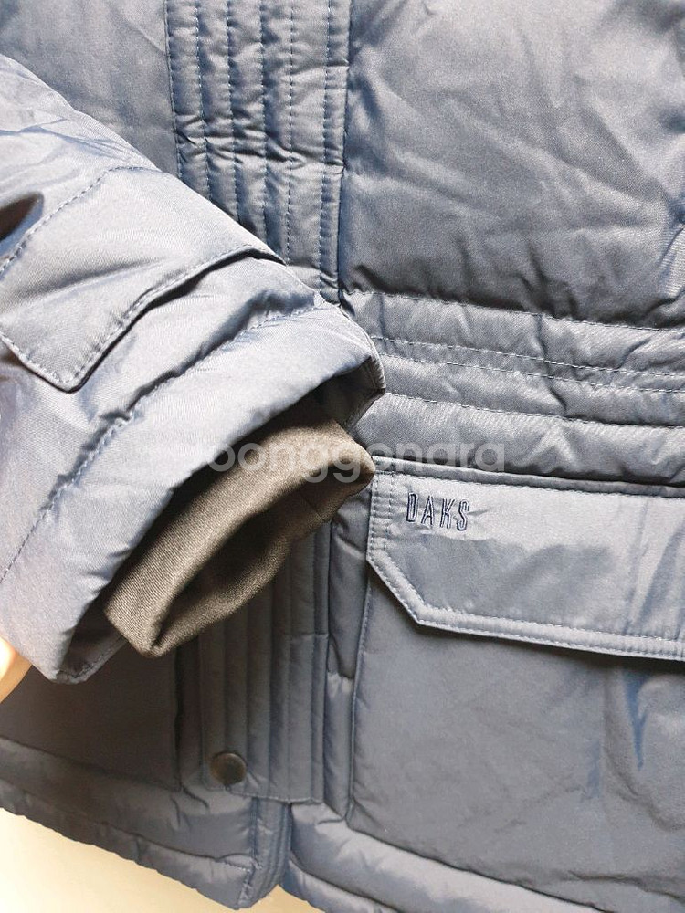 [남95] 닥스 너구리퍼 남성 구스패딩--4