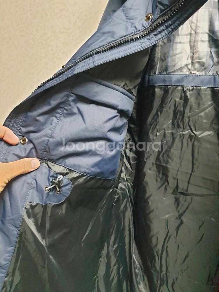 [남95] 닥스 너구리퍼 남성 구스패딩--6