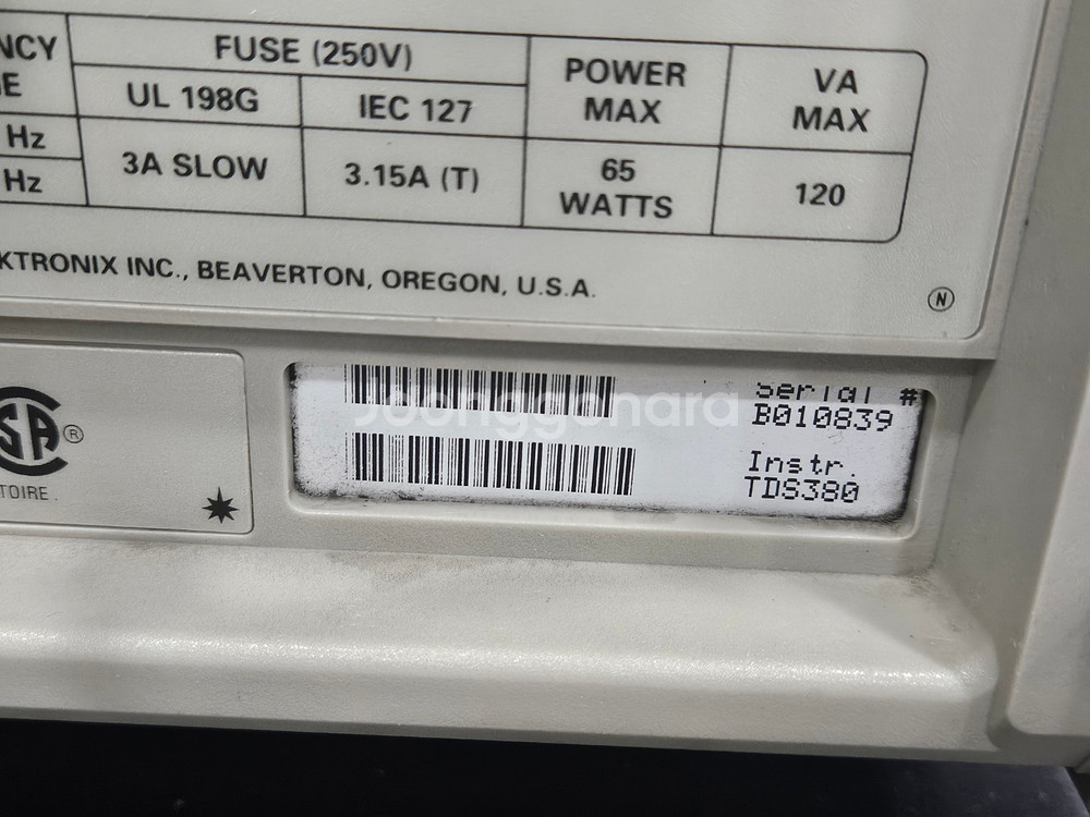Tektronix TDS380 스코프 중고 계측기--8