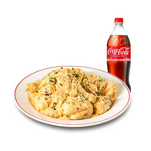 꾸브라꼬치킨 까르보꾸브 + 콜라 오늘까지인 쿠폰 판매