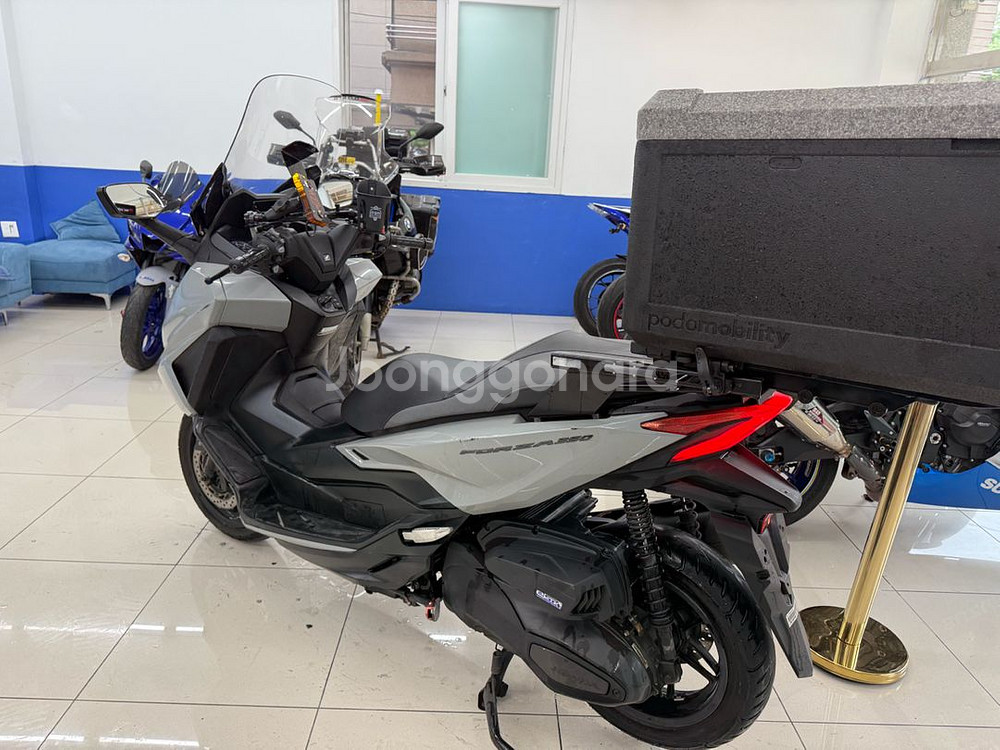 24년식 포르자350 배달세팅 리스사관리차량--3