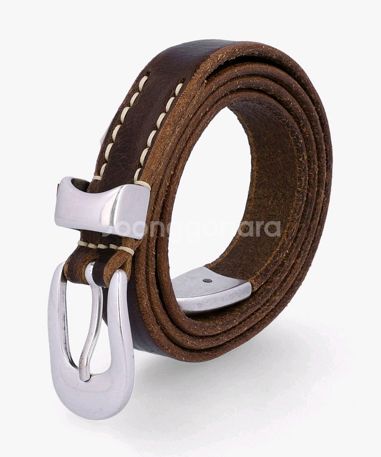 아워레가시 2cm 벨트 브라운 80cm, 새상품--0