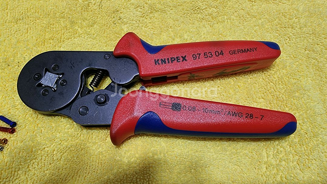 크니펙스 97 53 04 페룰(펜홀) 압착 플라이어--0