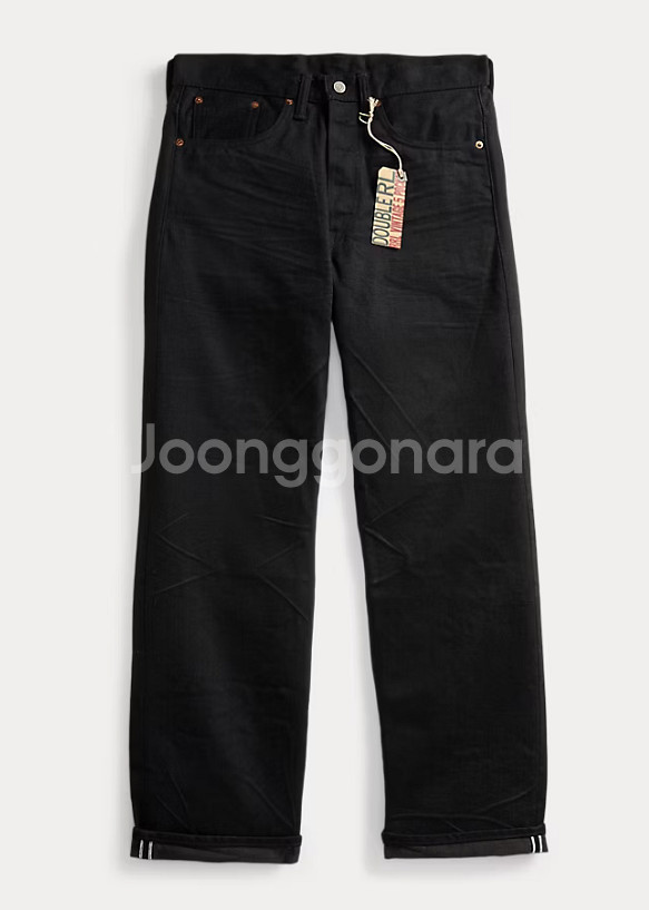 RRL 더블알엘 빈티지5포켓 블랙 온 블랙 550,0--0
