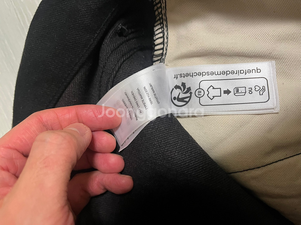 RRL 더블알엘 빈티지5포켓 블랙 온 블랙 550,0--4