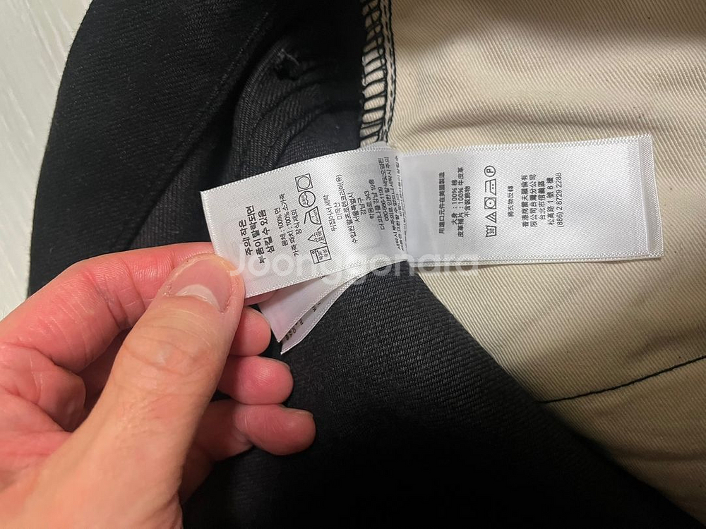 RRL 더블알엘 빈티지5포켓 블랙 온 블랙 550,0--3