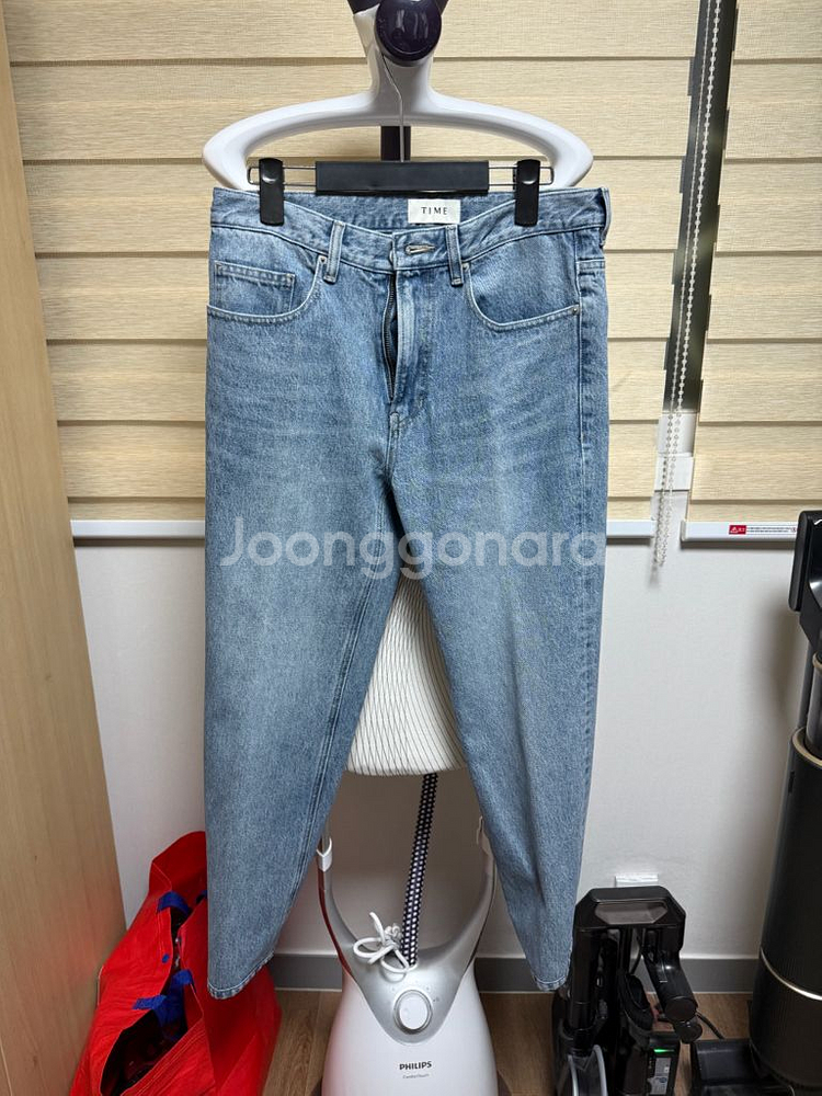 타임옴므 스트레이트핏 데님 팬츠 78사이즈--0