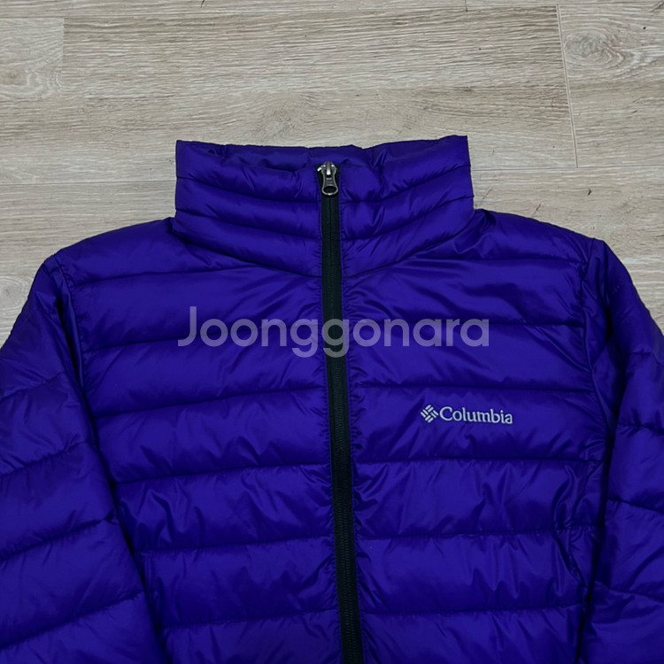 컬럼비아 여성 로고 다운 경량패딩 점퍼 S/90--1