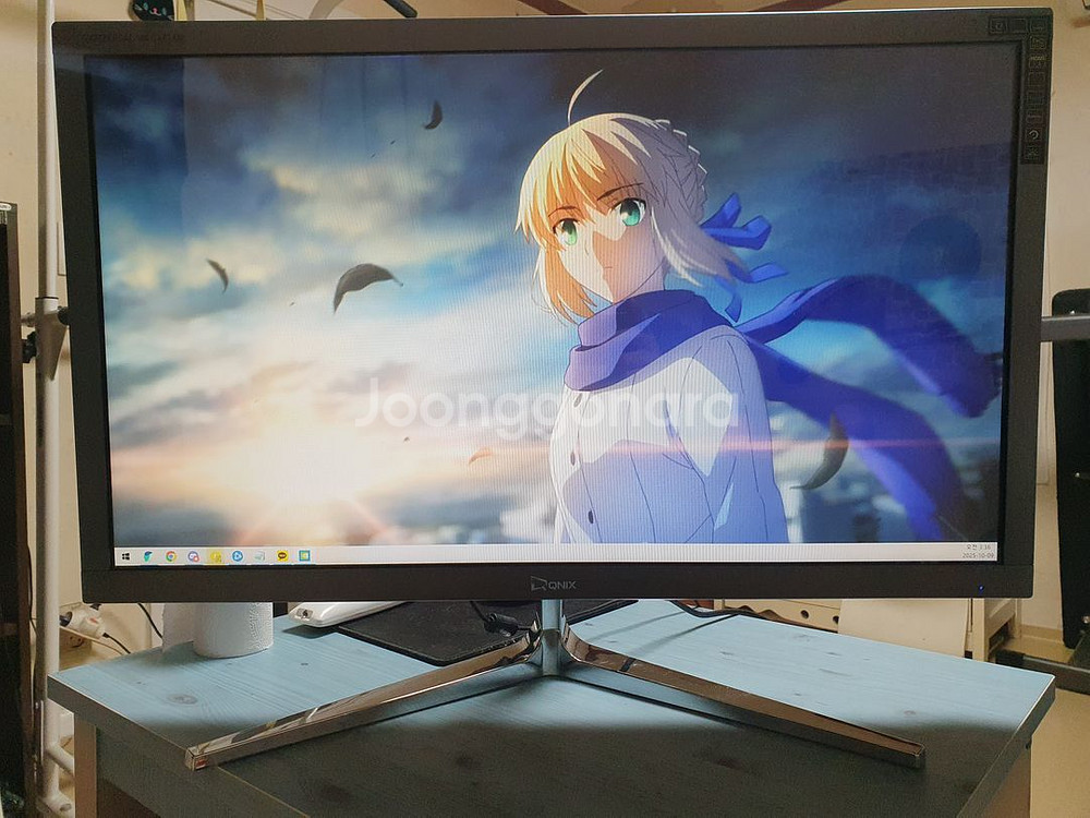 큐닉스 qx2724 144hz 게이밍 27인치 모니터--0