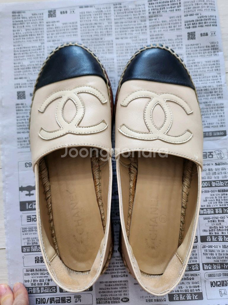 샤넬 슬립온--0