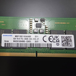 노트북 DDR5 8g 4800 삼성