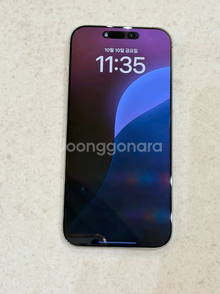 아이폰 16 프로맥스 512gb 화이트 팝니다.--1