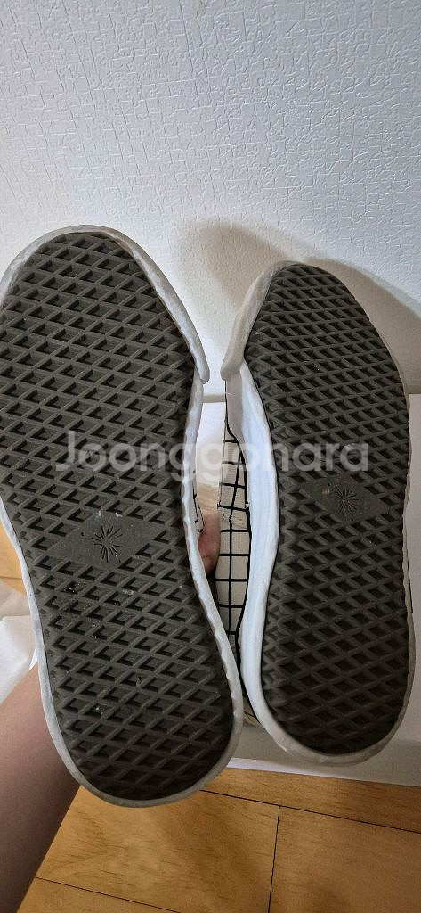 메종미하라야스히로 OG솔 컨버스 화이트체크 스니커즈--5