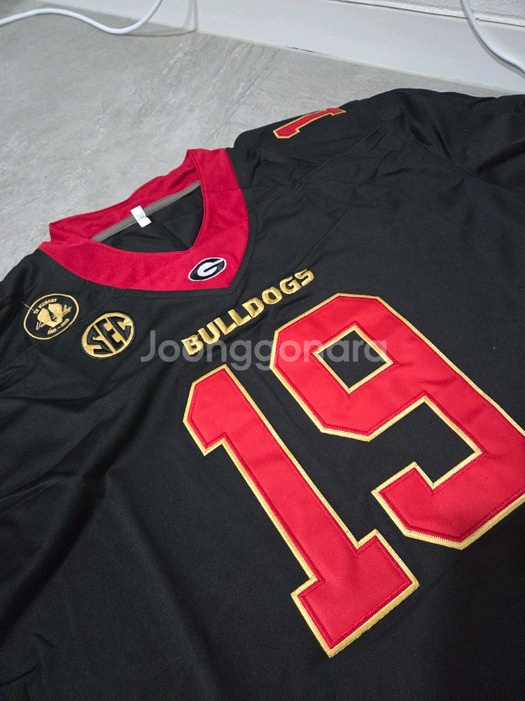 나이키/ NCAA 조지아 대학 풋볼 럭비져지 /3XL--0