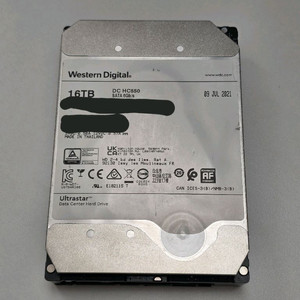 WD HC550 16TB 하드디스크