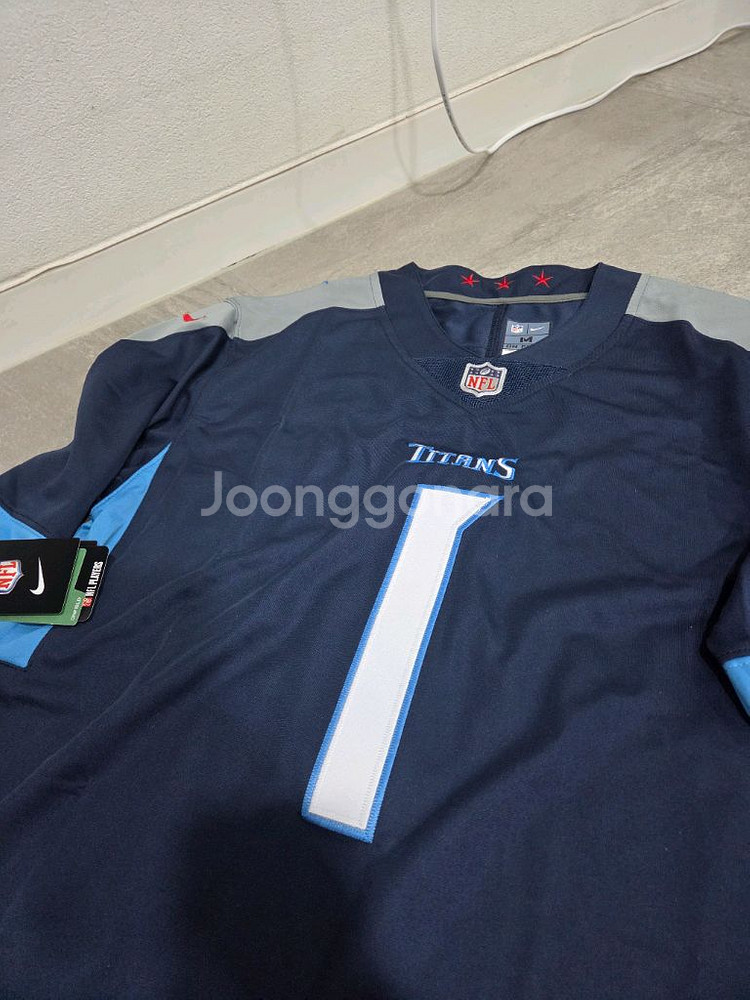 나이키/NFL 타이탄스 풋볼 럭비져지 /M--0